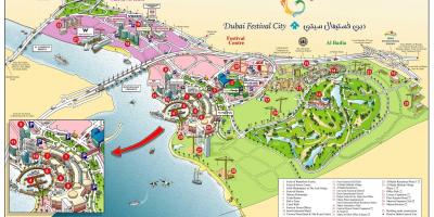 Dubai festival de carte de la ville