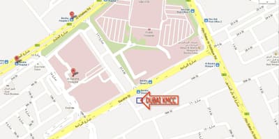 L'hôpital américain de dubaï carte de localisation