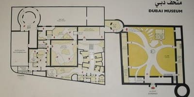 Musée de dubaï carte de localisation